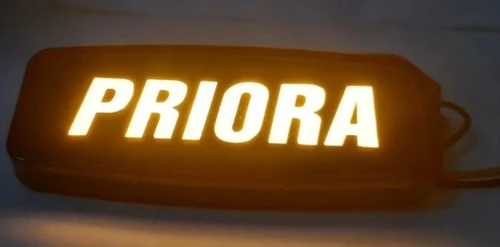 Диодные поворотники Приора с надписью «PRIORA» - желтые The Best Partner 8467