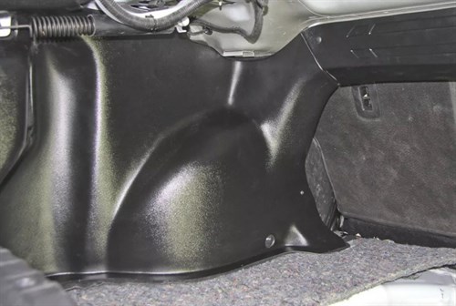 Накладки на заднюю арочную нишу в багажник Веста (седан) Арт-Форм - фото 105474