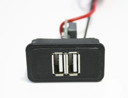 Зарядное устройство USB 2106, 2107 - 2 разъема АПЭЛ 9256