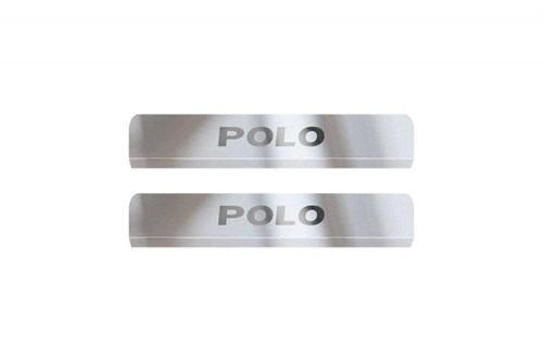 Накладки в проем дверей (4 шт) (НПС) VOLKSWAGEN Polo 2020- VPO220401 ПТ групп - фото 108948