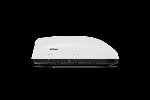 Бокс-багажник на крышу "Turino Compact" 360л аэродинамический Белый 1725 ПТ групп - фото 108972