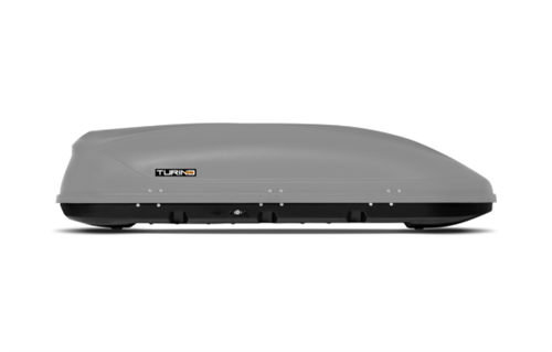 Бокс-багажник на крышу "Turino Medium" 460л аэродинамический Серый 1741 ПТ групп - фото 110543