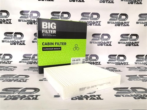 Фильтр салона Лада Веста, Рено Логан, Сандеро, Клио, Каптур, Ниссан Микра BIG Filter GB9978 30034 - фото 118676