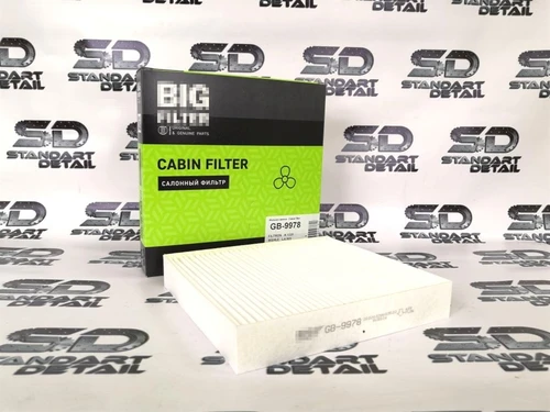 Фильтр салона Лада Веста, Рено Логан, Сандеро, Клио, Каптур, Ниссан Микра BIG Filter GB9978 30034