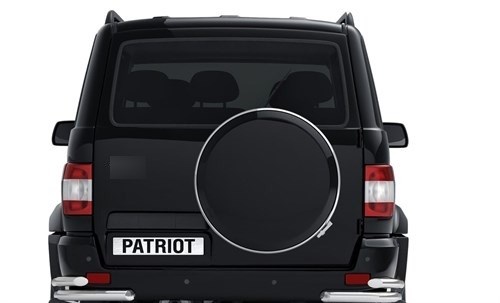 Защита заднего бампера угловая ?63мм (НПС) UAZ Patriot 2014- 5020301 ПТ групп - фото 120284