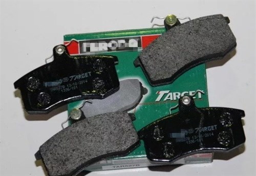 Передние тормозные колодки ВАЗ 2108 (зеленые) FERODO TAR527N - фото 121275