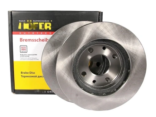 Тормозные диски ВАЗ 2110 (вент., R13) HOFER HF130204 2954