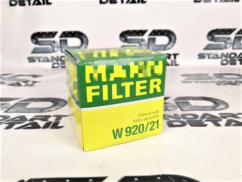Фильтр масляный ВАЗ 2101-2107, Нива 2121 MANN-FILTER W920/21 3355