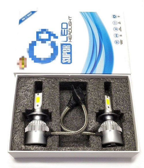 Светодиодные лампы «C9 New» HB3 - 30 Вт, 6000 К (с кулером) Sal-Man - фото 125153