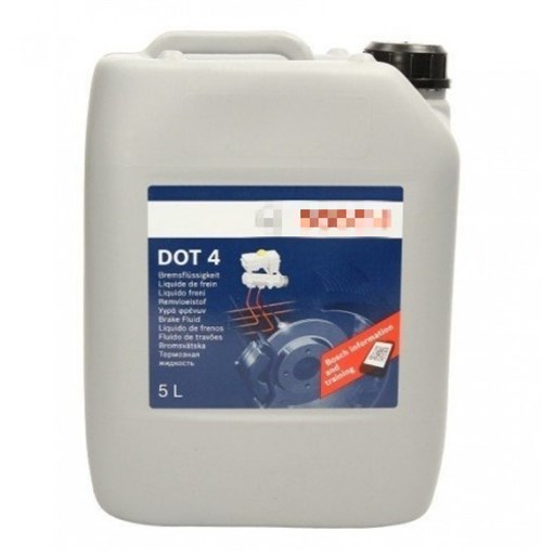 Тормозная жидкость DOT-4 (5,0л) BOSCH 1987479108 9651 - фото 126314