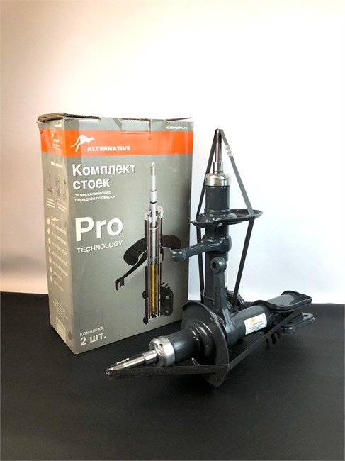 Стойки передние газомасляные Лада Калина 1119 АЛЬТЕРНАТИВА "PRO G" АК119.2905.002/003 компл 5612 - фото 132846