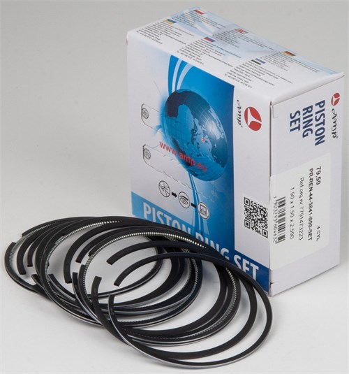 Кольца поршневые 79.5 K4M/K7M AMP  на Лада Ларгус, Рено Логан, Сандеро (цельное м/с кольцо) 5561