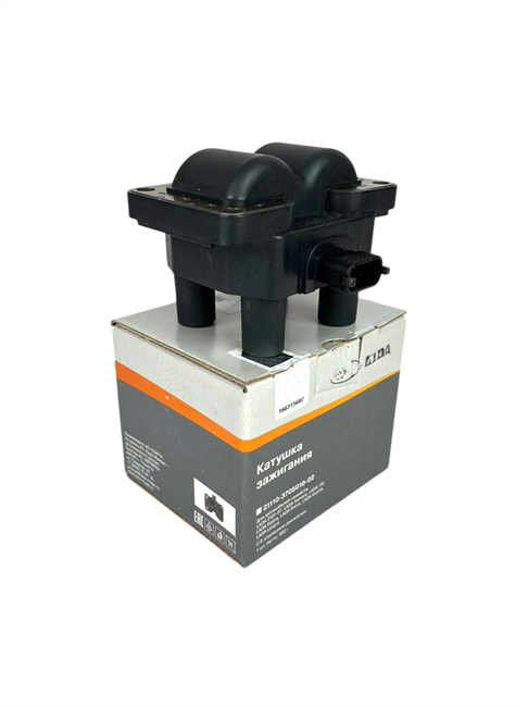 Катушка зажигания четырехвыводная  для ВАЗ 2108-21099, 2113-2115, 2110-2112 5385