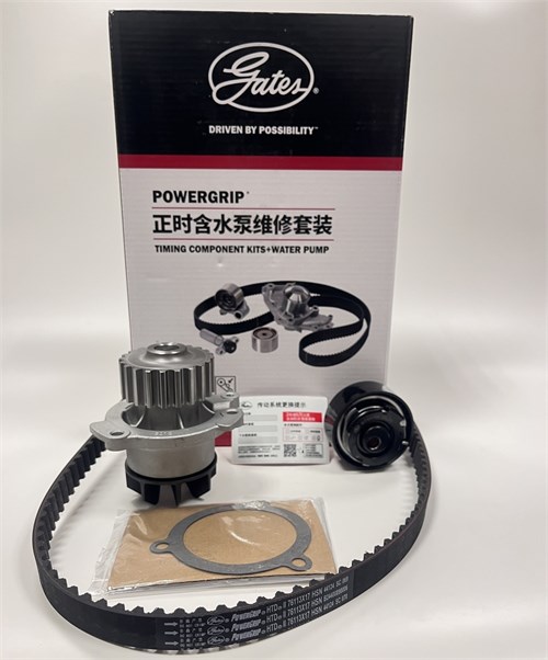 Комплект ГРМ GATES CHINA ORIGINAL  с помпой для Лада Калина 2, Приора, Гранта, Гранта FL, Ларгус 8 кл двигатель KP576113 2424