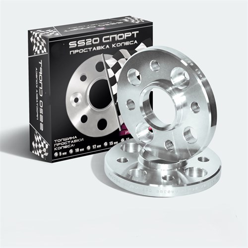 Проставки колеса расширения колеи 15 мм ВАЗ 2101-2114, Калина, Гранта, Приора 2шт SS20 SS50106 2146