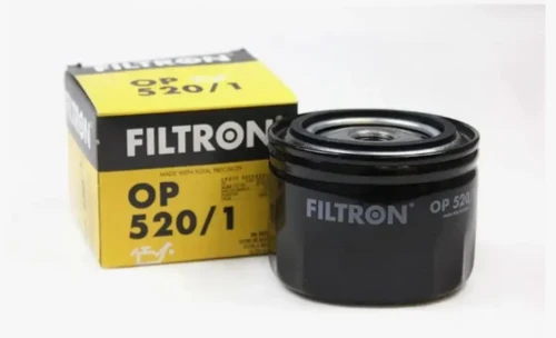 Фильтр масляный FILTRON для а/м ВАЗ 2108 Калина, Гранта, Приора, Веста, Ларгус  OP520/1 7615