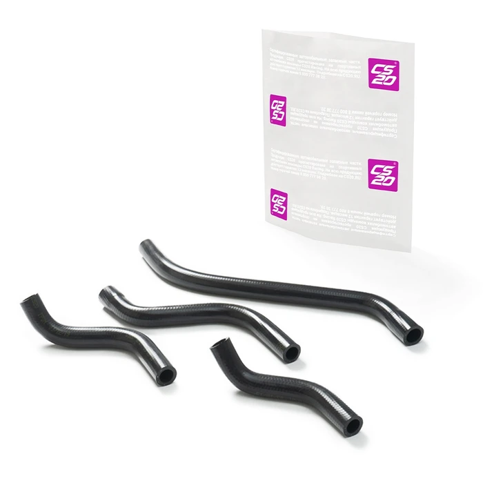 Комплект патрубков отопителя (компл.: 4шт.) 2108 EDPM "ORIGINAL+" CS20 CS15244 30117