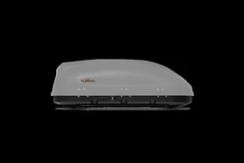 Бокс-багажник на крышу "Turino Compact" 360л аэродинамический Серый 1716 ПТ групп 10093