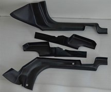 Накладки на ковролин Рено Аркана (комплект передних и задних) ЯрПласт