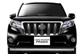 Защита переднего бампера одинарная ?63мм (НПС) TOYOTA LAND CRUISER PRADO 150 2017- (09020108) TPR220207 ПТ 10035