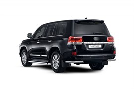 Защита заднего бампера угловая ?63мм (НПС) TOYOTA LAND CRUISER 200 2016- (09080301) TLC220102 ПТ групп 10044