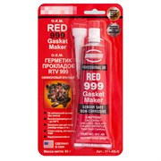 Герметик-прокладка 85гр красный 999 ABRO 911ABR
