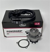 Комплект ГРМ GATES  с помпой для Лада Калина 2, Приора, Гранта, Гранта FL, Ларгус 8 кл двигатель KР15670XS 2466