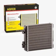 Радиатор отопителя (печки) HOFER на ВАЗ 2105, 2107, Лада Нива 2121, 2131, 21213, 21214  HF730224 2845
