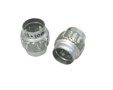 Виброкомпенсатор (гофра) с двойной оплеткой D=63 L=150 STINGER 01081-St 4648
