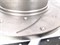 Тормозные диски задние Калина, Гранта Sport (насечки, не вентилируемые) АТС 2108-06 - фото 100420