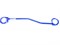 Растяжка передних стоек Лада Калина (окрашенная, 3-х точечн.) ТЕХНОМАСТЕР 2904.2900.04окр - фото 102998