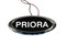 Диодный шильдик Приора с надписью «PRIORA» - белый Sal-Man - фото 104336