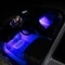 Подсветка салона автомобиля с пультом, светомузыка, мультисвет RGB (ноги) 8652