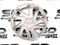 Колпаки колес Гранта (лифтбек) - 14 штамп, серебристые - фото 115490