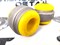Стойка стабилизатора Лада Гранта (желтый полиуретан) "COMFORT" CS20 CS07163 - фото 116967