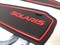 Силиконовые коврики на панель приборов Hyundai Solaris (2014-2017, рестайлинг) - красные Sal-Man - фото 117315