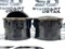 Комплект дефлекторов вентиляции салона - сопло Лада Гранта, Калина 2  Темный Хром - фото 120112