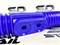Пыльник рулевой рейки ВАЗ 2108-21099 "гофра" (синий силикон) "PROFI" CS20 CS12394 - фото 92132