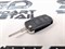 Ключ выкидной с чипом Калина, Приора, Гранта, Нива Шевроле, Датсун стиль Volkswagen 3 кнопки РЕМКОМ 04080RK - фото 97478