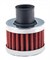 Фильтр вентиляции картерных газов (красный хром) D=18 PROSPORT RS-00115 - фото 97537