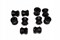 Комплект втулок реактивных штанг  ВАЗ 2101, 2107 (компл: 10шт.)TRT NR1048/NR1049 компл - фото 99698